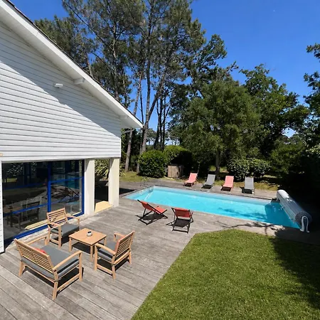 Premium, Climatisee, Piscine Chauffee, A Pied Moliets-et-Maa