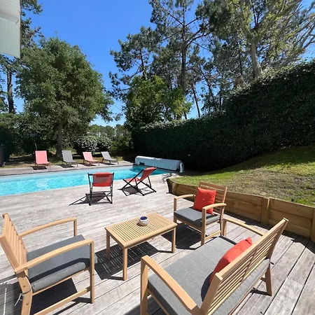 Villa Premium, Climatisee, Piscine Chauffee, A Pied Moliets-et-Maa