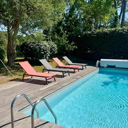 Villa Premium, Climatisee, Piscine Chauffee, A Pied Moliets-et-Maa